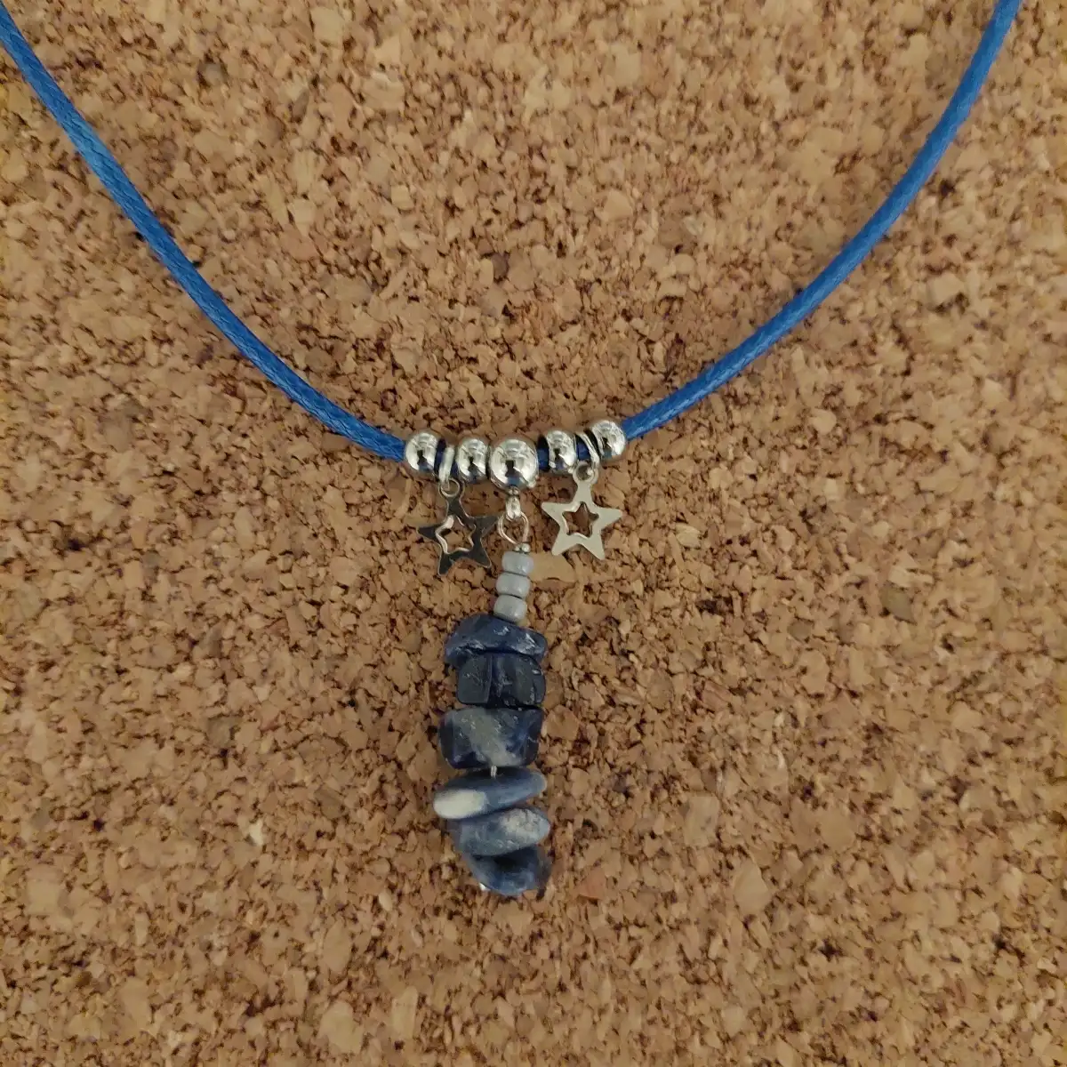 collier cordon pierre soladite