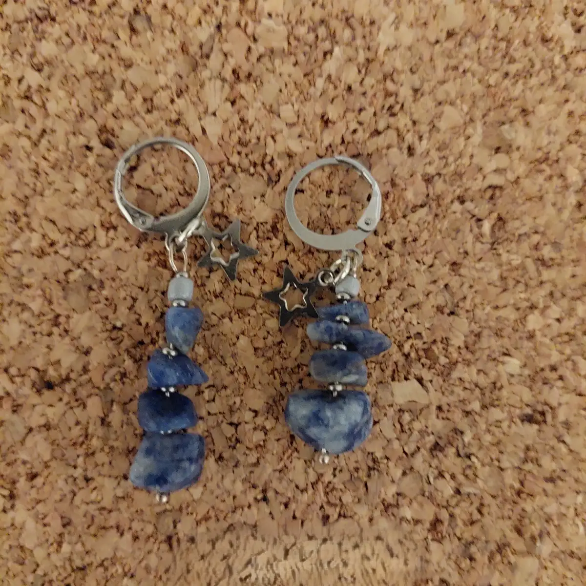 boucle d'oreille longue soladite