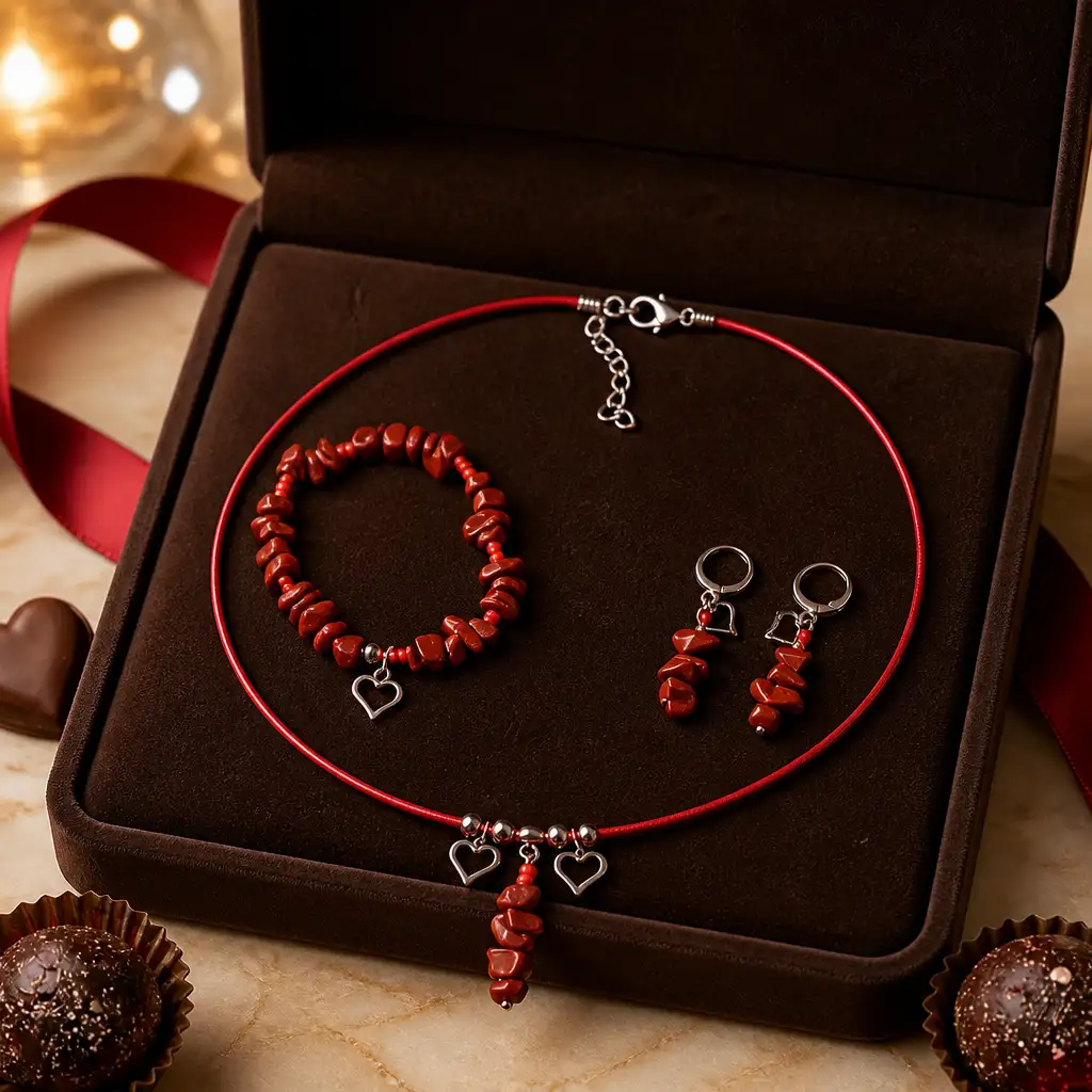 ENSEMBLE JASPE ROUGE