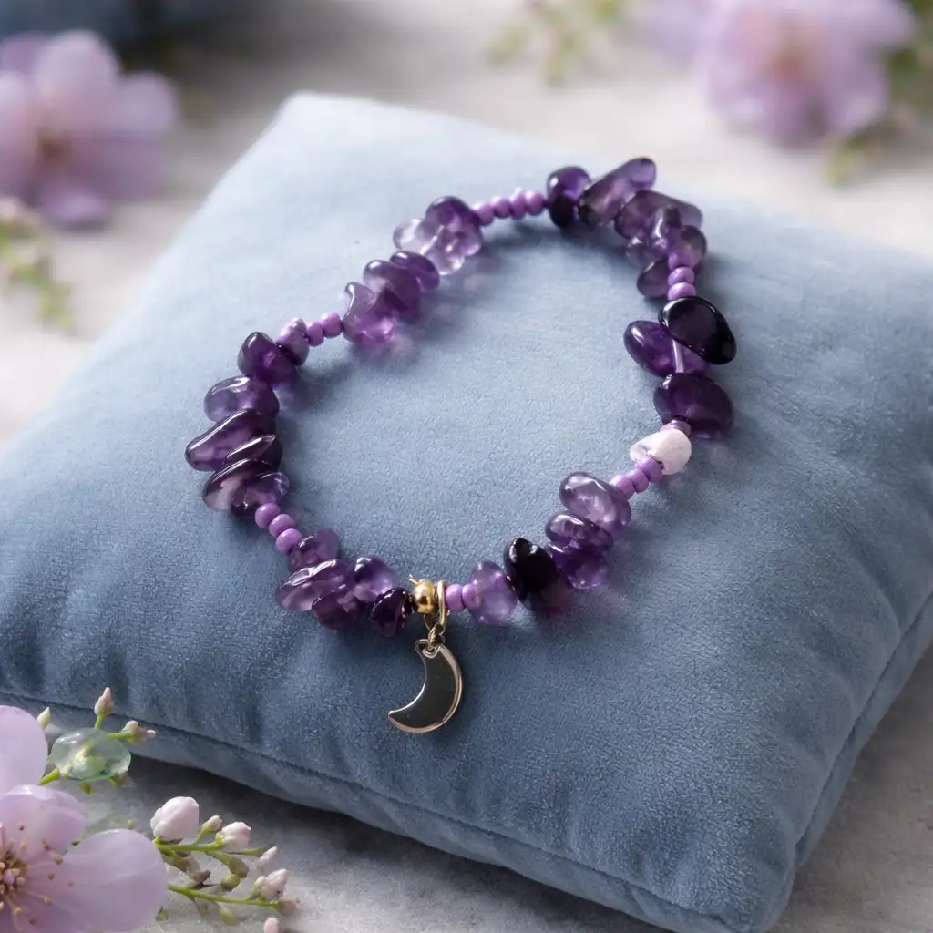 bracelet améthyste