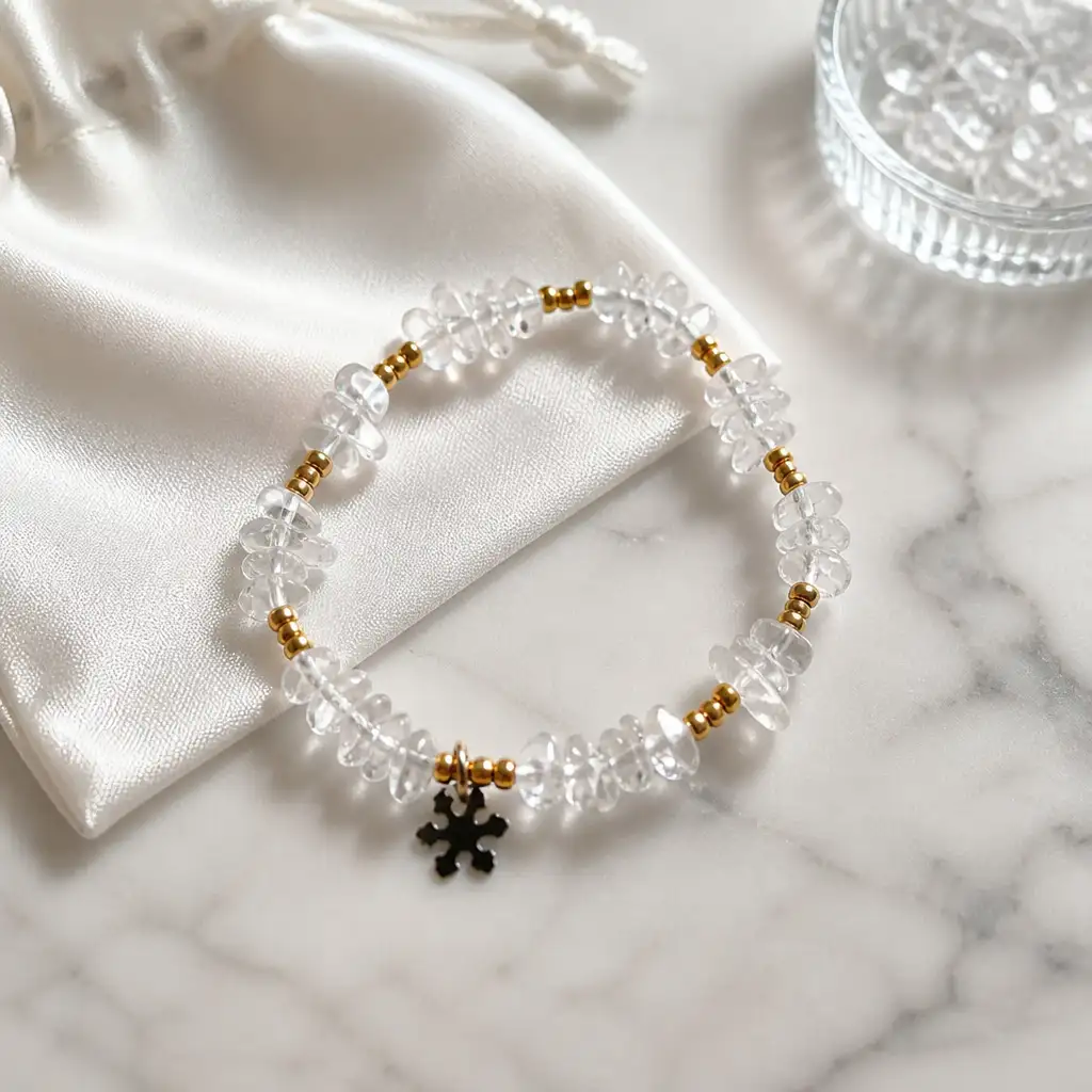 bracelet cristal de roche