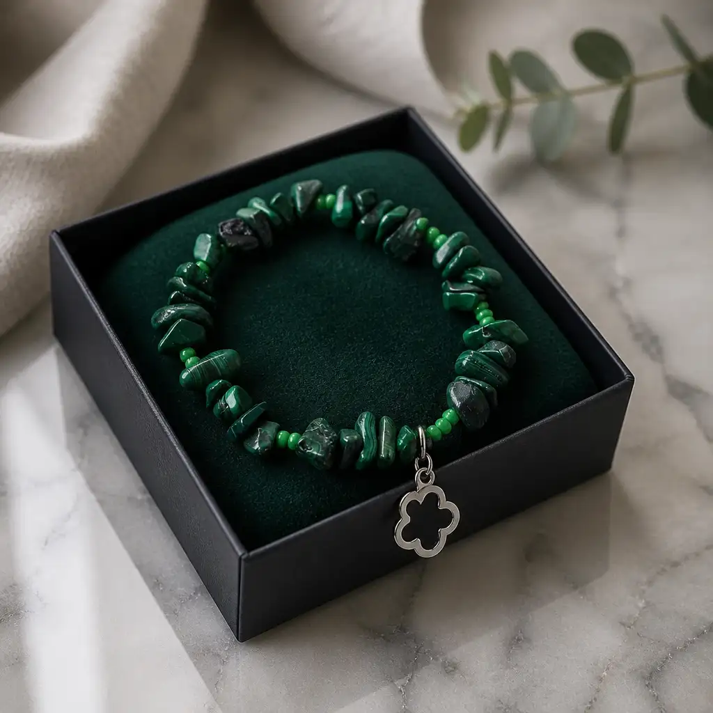 bracelet malachite