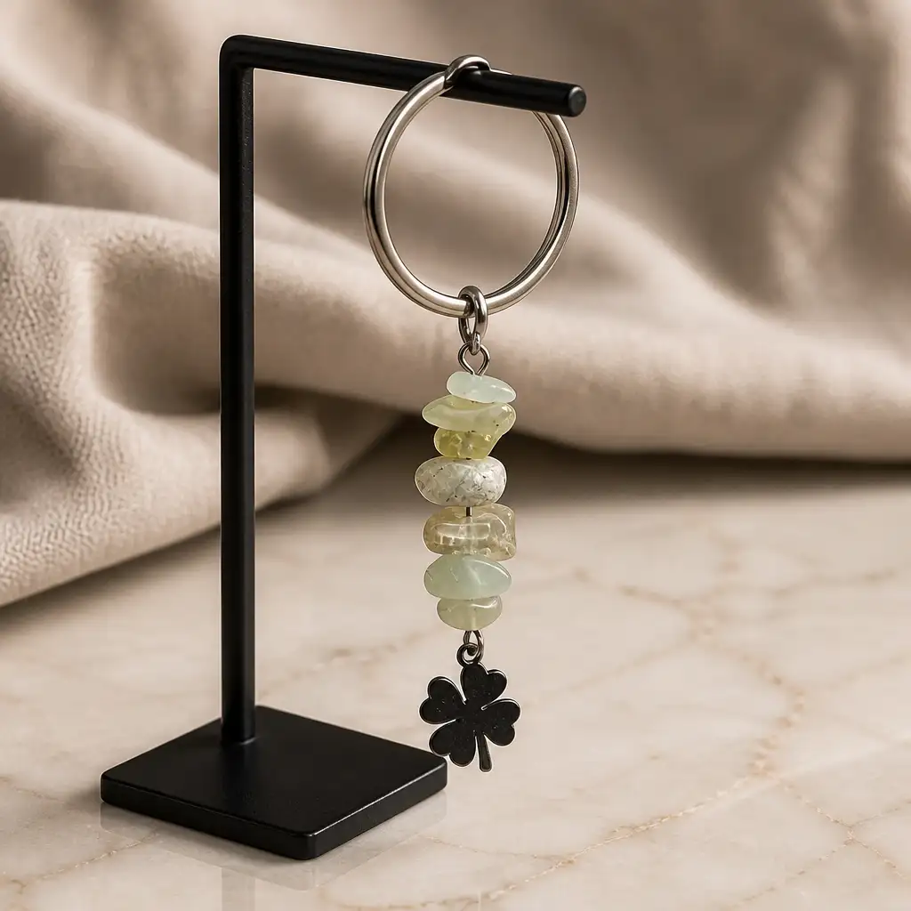 porte clé Prehnite