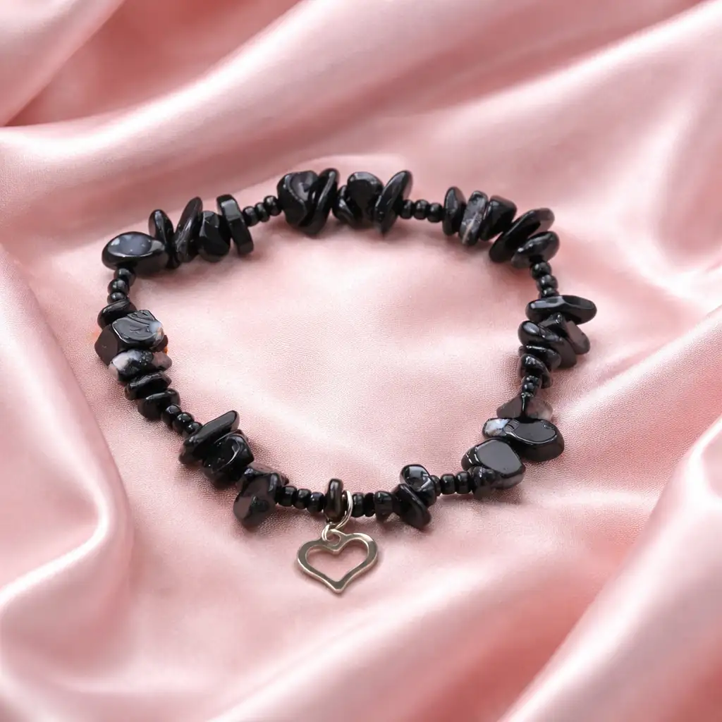 bracelet tourmaline noire