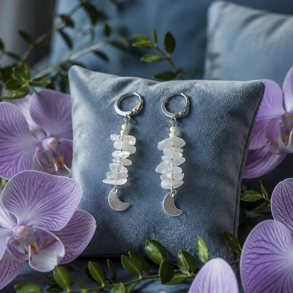 boucle d'oreille longue