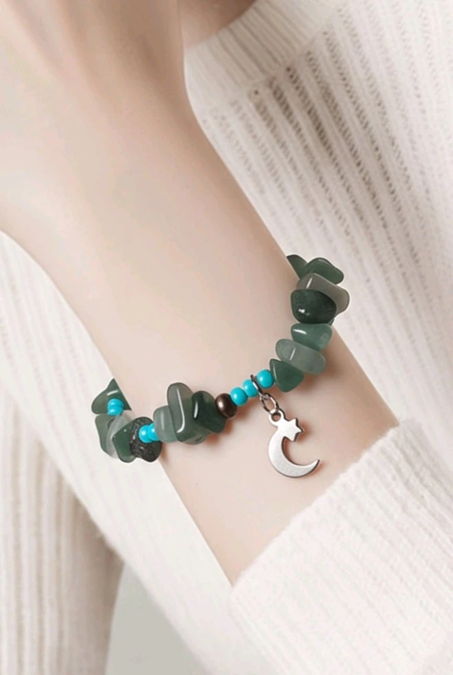 bracelet aventurine verte